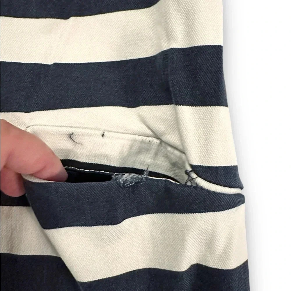Draper James | Striped Shift Dress (6) 💙🤍💙 - Picture 3 of 9